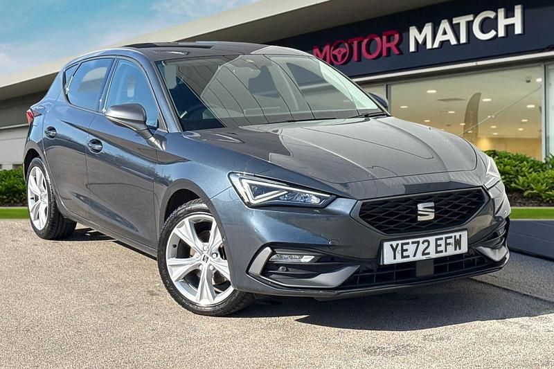 Used Seat Leon FR 110 HP (80 kW) 2022 Grey Hatchback