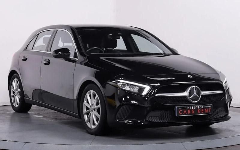Black Used 2019 Mercedes A180 Hatchback | £15,475 (Fair price) - Image 1/4