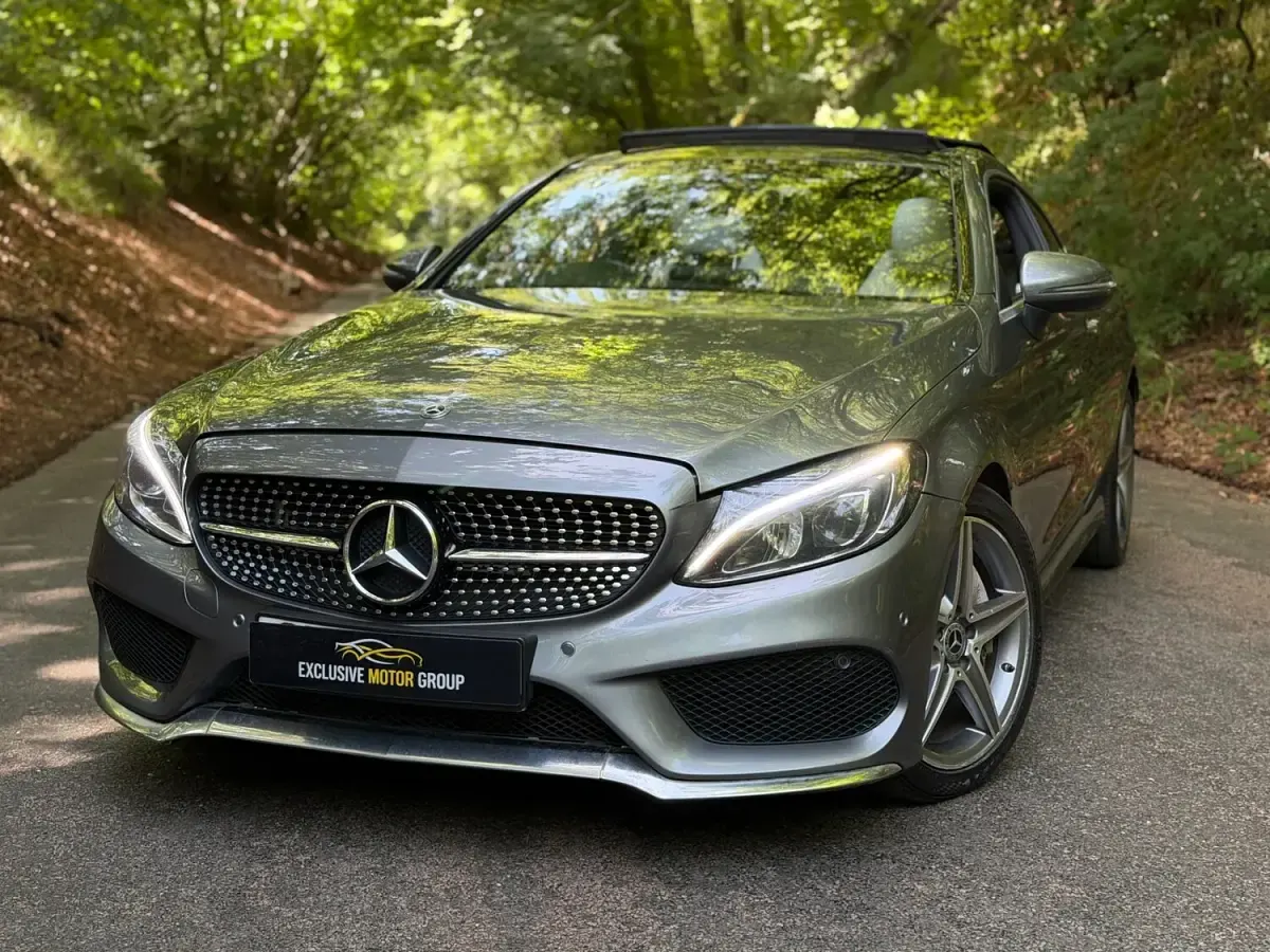 Used Mercedes C250 AMG Line Premium Plus 2017 Grey Coupe