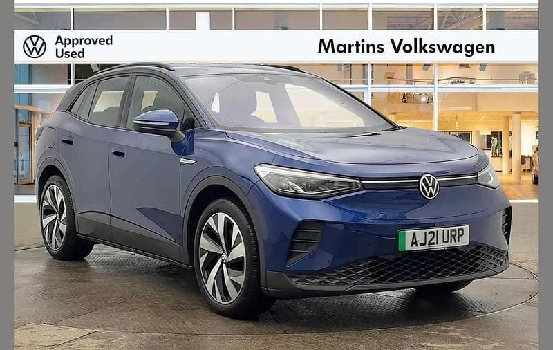 Blue Used 2021 VW ID.4 Pro Performance SUV | £15,995 (Good price) - Image 1/4