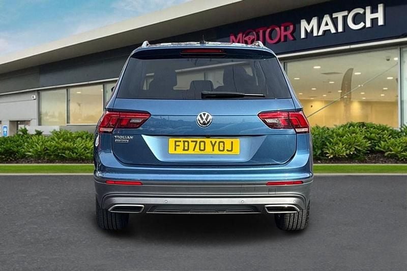 Used VW Tiguan Allspace Match 150 HP (110 kW) 2020 Blue SUV