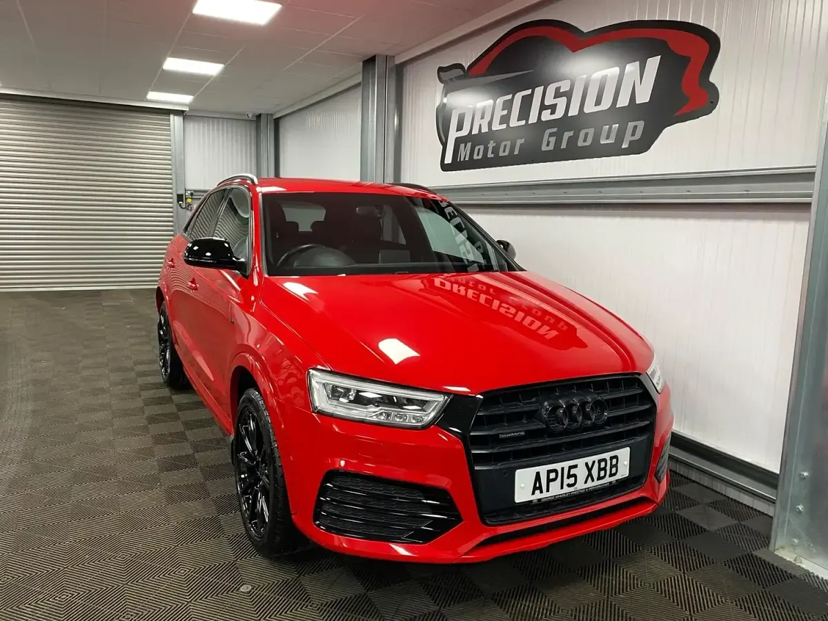 Used Audi Q3 S-line plus 180 HP (132 kW) 2015 Red SUV