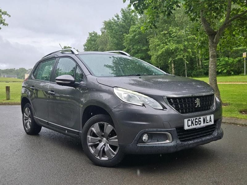 Grey Used 2016 Peugeot 2008 Active SUV | £3,495 (Fair price) - Image 1/4