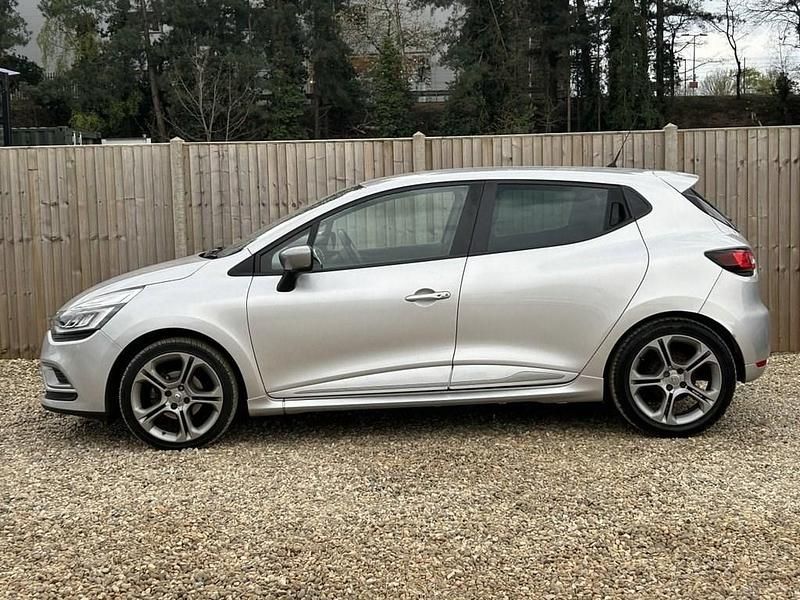 Used Renault Clio IV GT-Line 90 HP (66 kW) 2018 Silver Hatchback