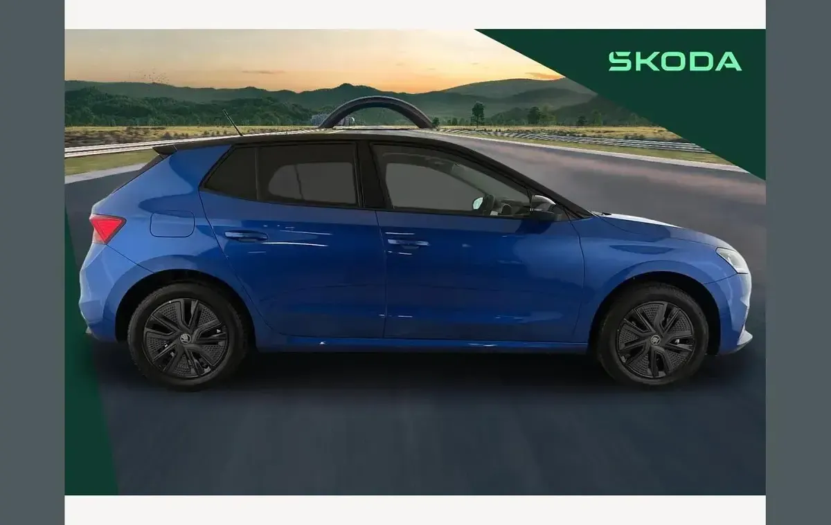 Usado Skoda Fabia Design Edition 116 HP (85 kW) 2026 Azul Citadino