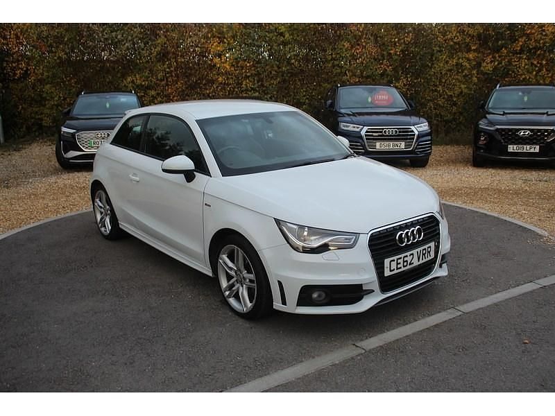White Used 2012 Audi A1 S-Line Hatchback | £3,795 (Good price) - Image 1/3