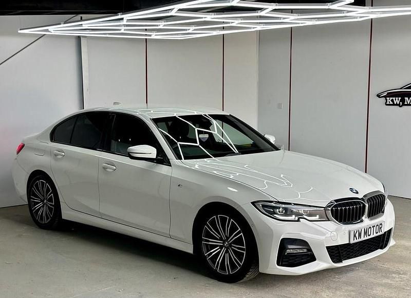 White Used 2021 BMW 318 M Sport Sedan | £19,784 (Fair price) - Image 1/4