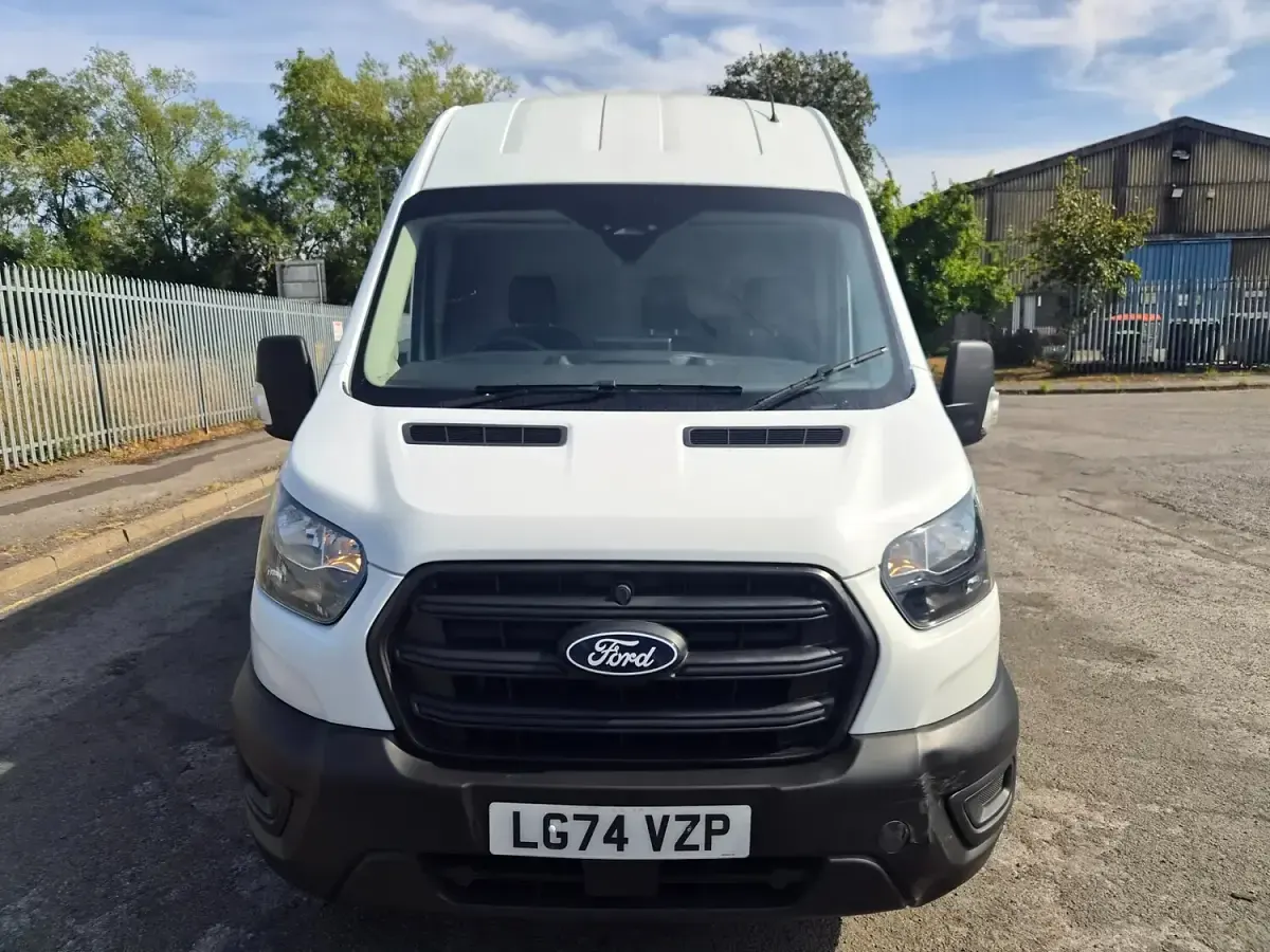 Used Ford Transit 130 HP (95 kW) 2024 White Van