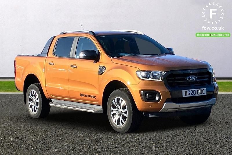 Orange Used 2020 Ford Ranger Wildtrack Pickup | £16,832 (Super price) - Image 1/3