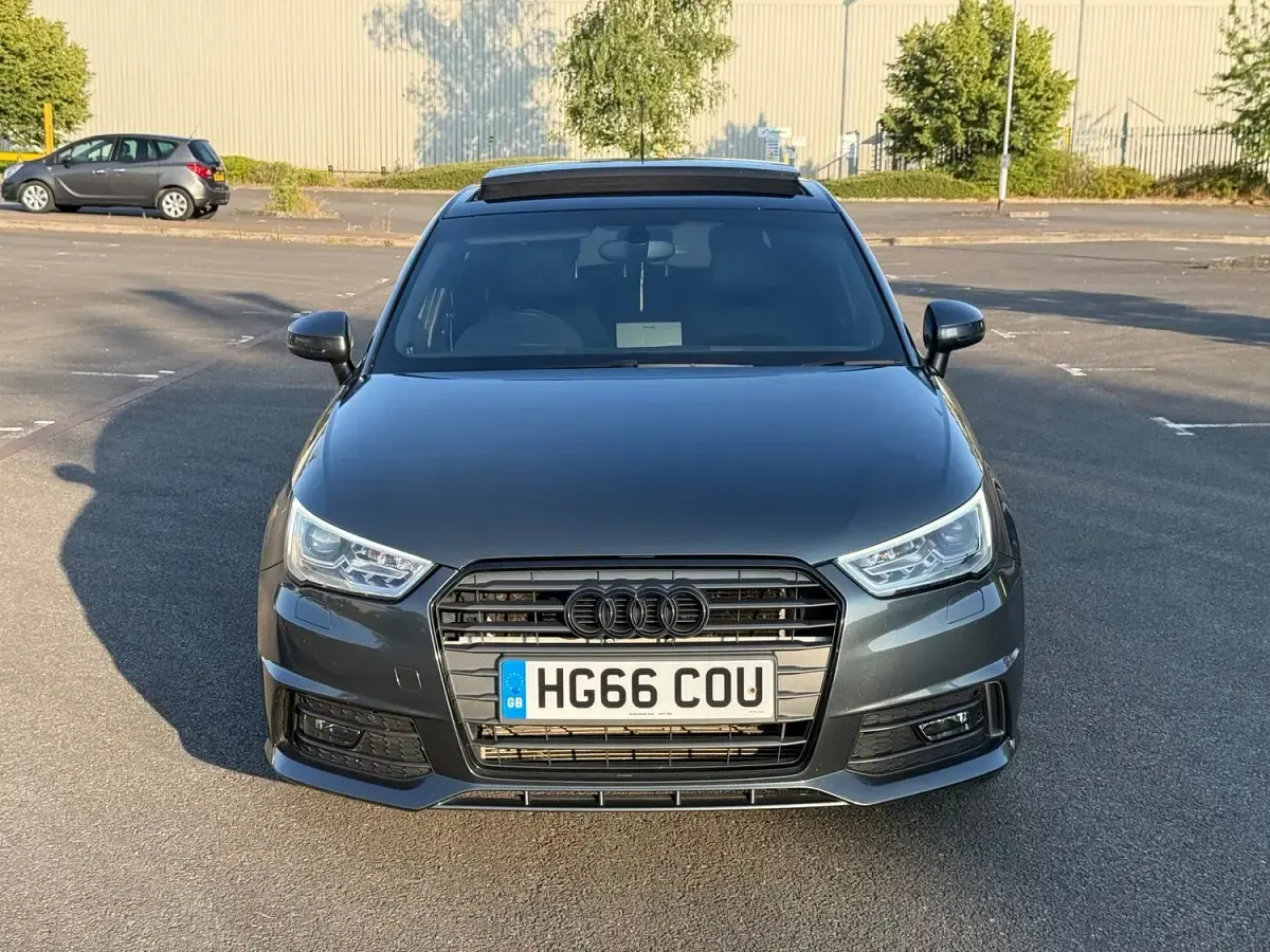 Used Audi A1 S-Line 116 HP (85 kW) 2016 Grey Hatchback