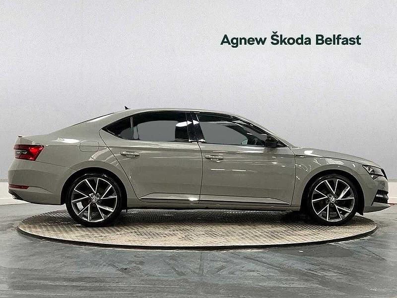Used Skoda Superb SportlinePlus 147 HP (108 kW) 2022 Meteor grey Hatchback