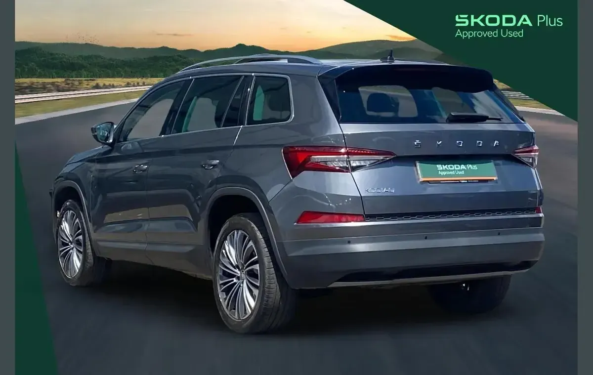 Used Skoda Kodiaq SE L Executive 150 HP (110 kW) 2023 Graphite grey metallic SUV