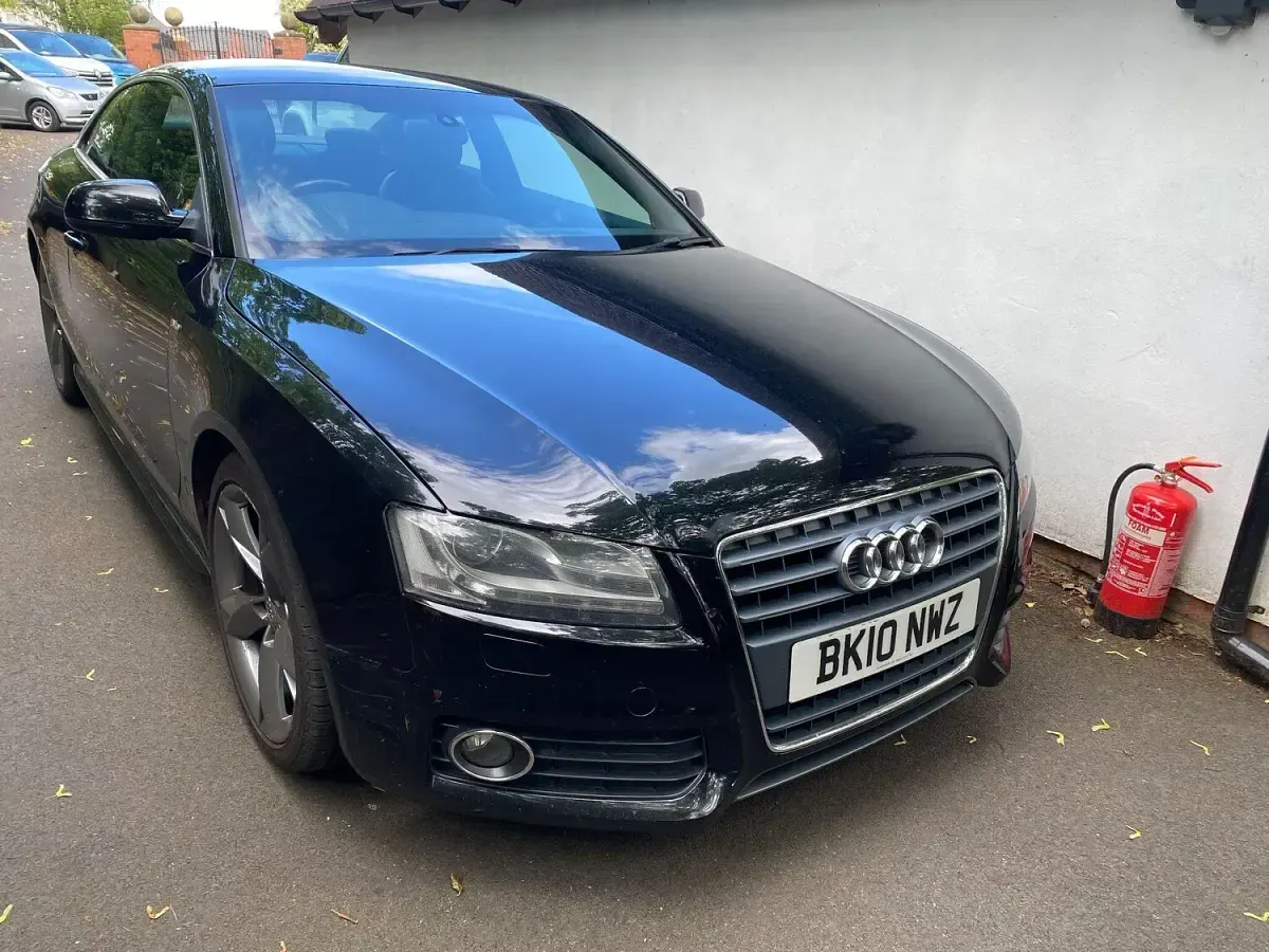 Used Audi A5 S-Line 180 HP (132 kW) 2010 Black Coupe
