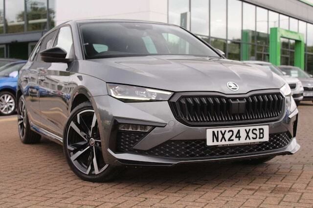 Graphite grey metallic Used 2024 Skoda Scala Monte Carlo Hatchback | £23,995 - Image 1/4
