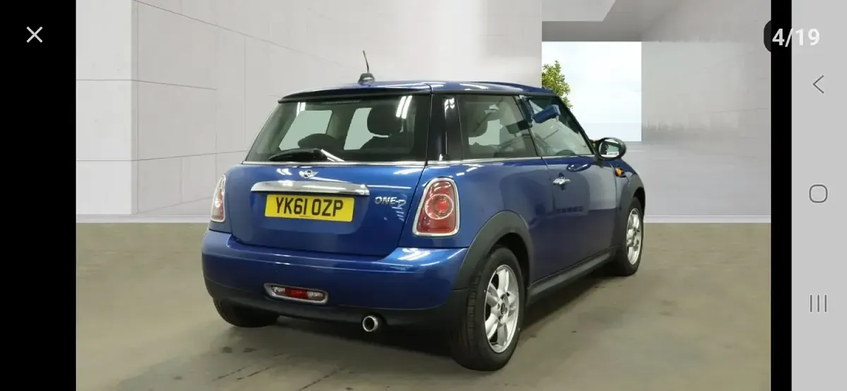Used Mini One D Hatch 2011 Blue Hatchback