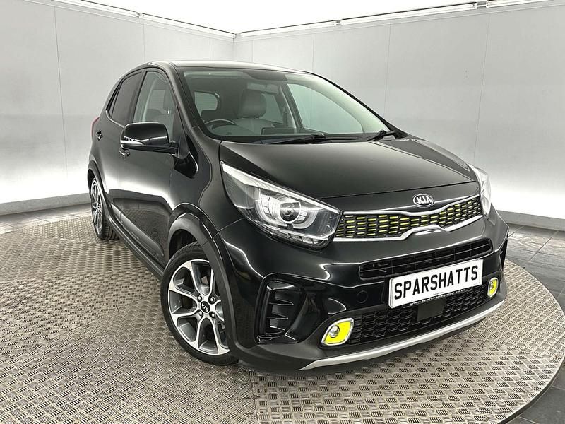 Used Kia Picanto X-Line 84 HP (61 kW) 2019 Black Hatchback