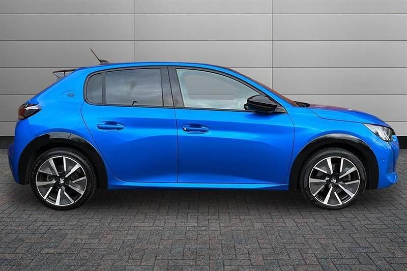Used Peugeot e-208 GTi 100 kW (136 HP) 2020 Blue Hatchback