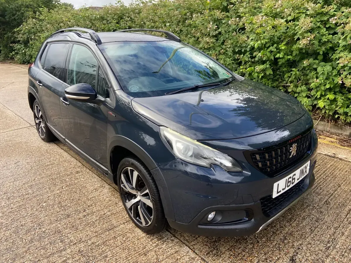 Used Peugeot 2008 GT-line 2016 Blue SUV