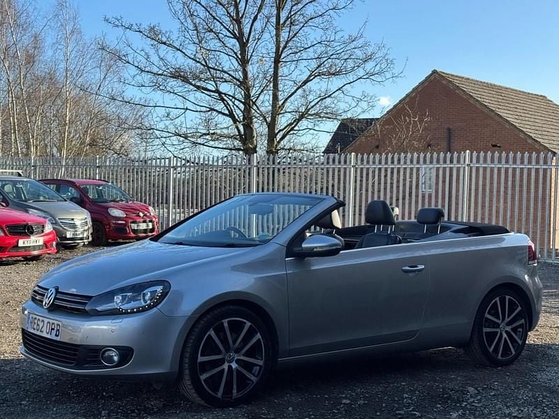 Used VW Golf Cabriolet GT 140 HP (102 kW) 2012 Silver Cabriolet