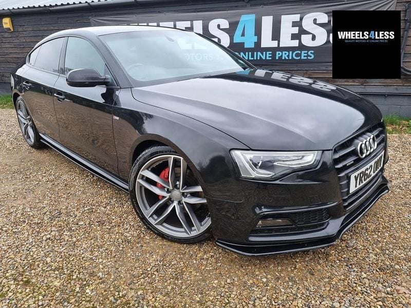 Used Audi A5 Sportback S-Line 204 HP (150 kW) 2012 Black Hatchback