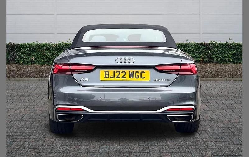 Used Audi A5 Cabriolet Comfort 204 HP (150 kW) 2022 Grey Cabriolet