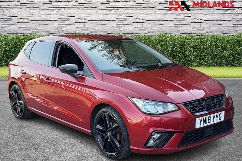 Used Seat Ibiza FR 95 HP (69 kW) 2018 Red Hatchback