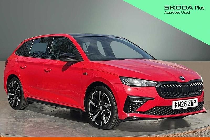 New Skoda Scala Monte Carlo 85 HP (62 kW) 2026 Velvet red metallic Hatchback