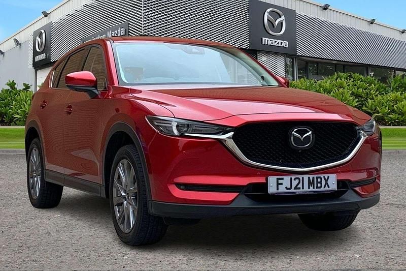 Red Used 2021 Mazda CX-5 Inclusive SUV | £20,980 (Fair price) - Image 1/3