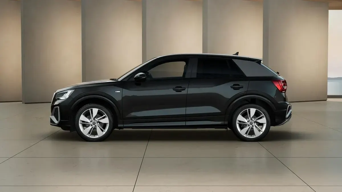 New Audi Q2 S-Line 2026 Black SUV