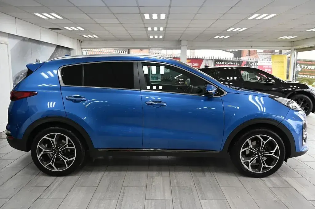 Used Kia Sportage GT-Line 136 HP (100 kW) 2020 Blue SUV