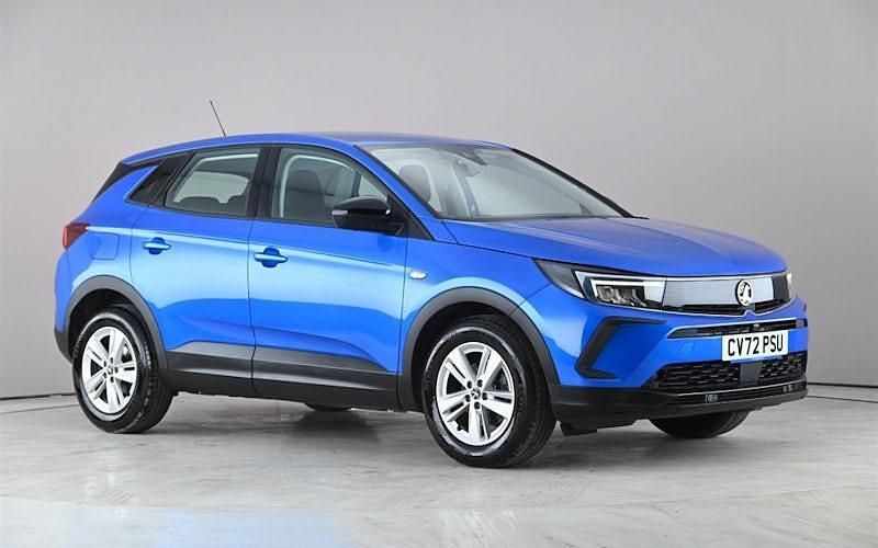 Used Vauxhall Grandland X S 131 HP (96 kW) 2021 Blue SUV