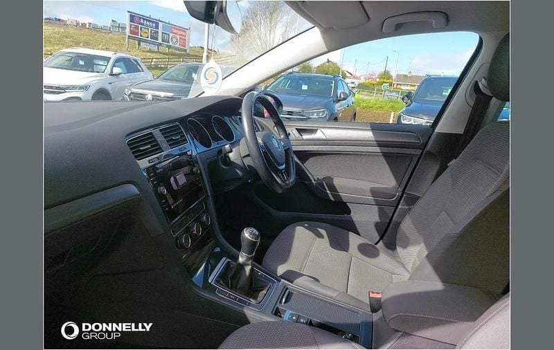 Used VW Golf VII Match 115 HP (84 kW) 2019 Blue Hatchback