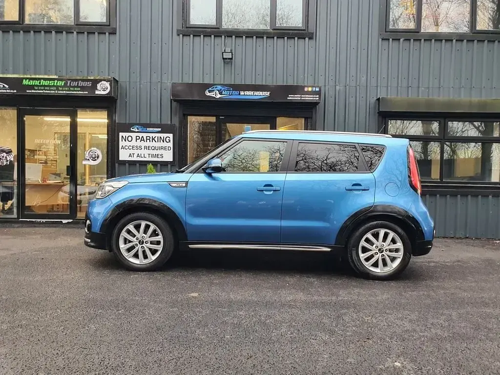 Used Kia Soul 136 HP (100 kW) 2018 Blue SUV