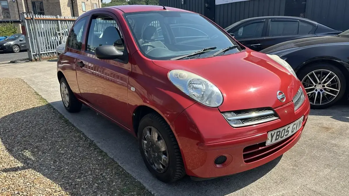 Used Nissan Micra S 2005 Red Hatchback
