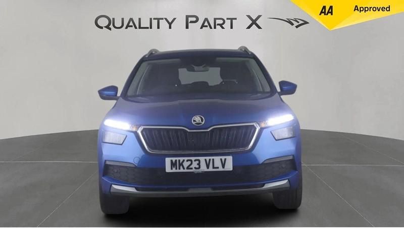 Used Skoda Kamiq SE L Executive 115 HP (84 kW) 2023 Blue SUV