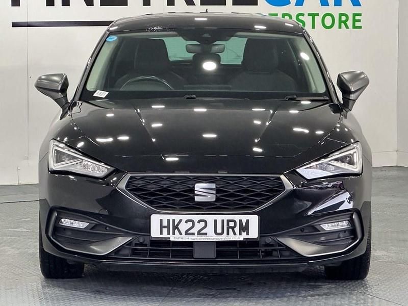 Used Seat Leon FR 130 HP (95 kW) 2022 Black Hatchback