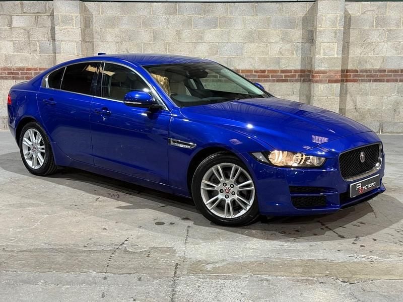 Blue Used 2017 Jaguar XE Prestige Sedan | £8,490 (Fair price) - Image 1/4