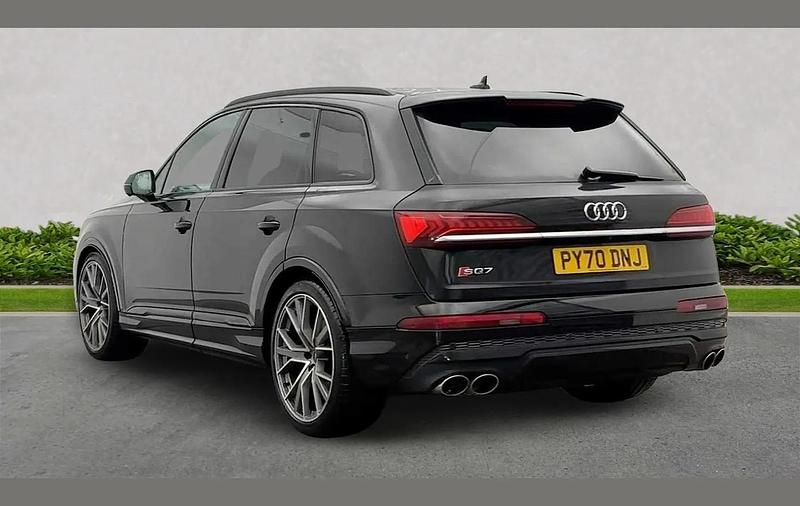 Used Audi SQ7 Comfort 507 HP (372 kW) 2021 Black SUV
