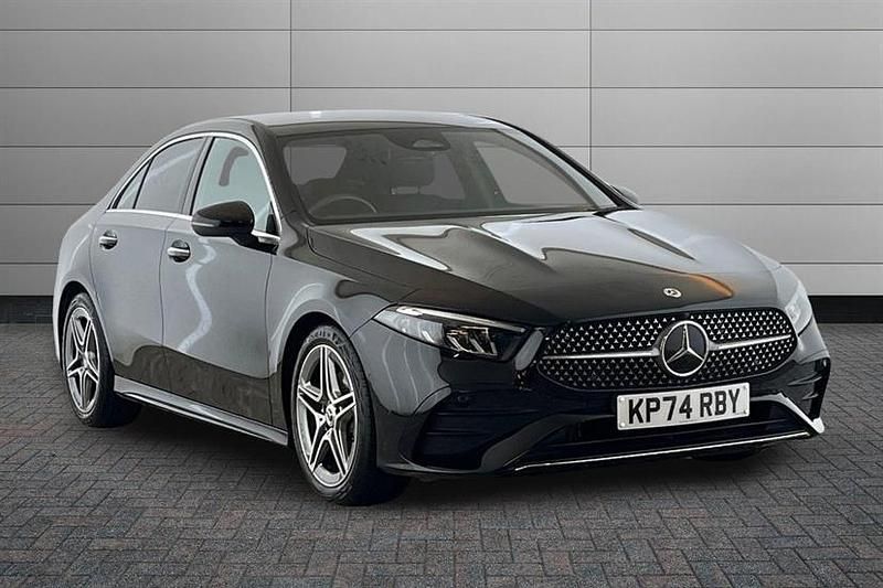 Cosmos black Used 2024 Mercedes A200 Executive Sedan | £24,890 (Fair price) - Image 1/4
