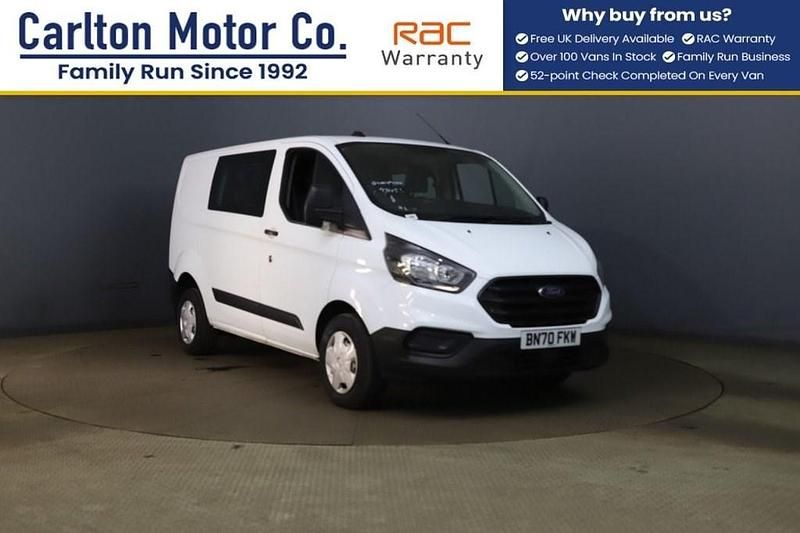 White Used 2020 Ford Transit Custom Van | £14,950 (Expensive) - Image 1/2