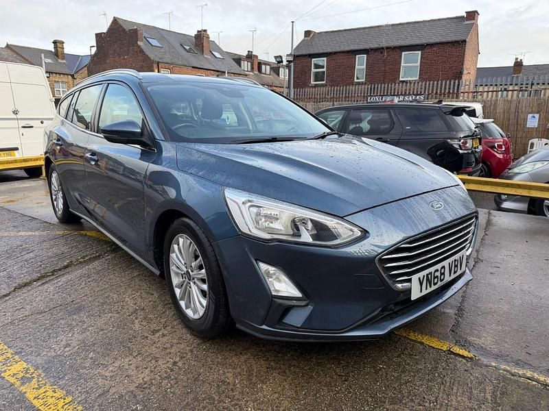 Used Ford Focus Titanium 2018 Blue Estate