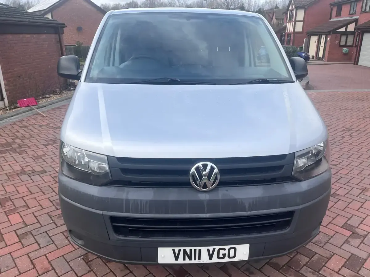 Used VW T5 102 HP (75 kW) 2011 Silver Van