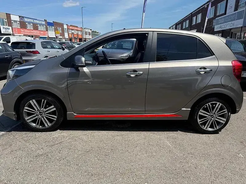 Used Kia Picanto GT-Line S 83 HP (61 kW) 2018 Silver Hatchback
