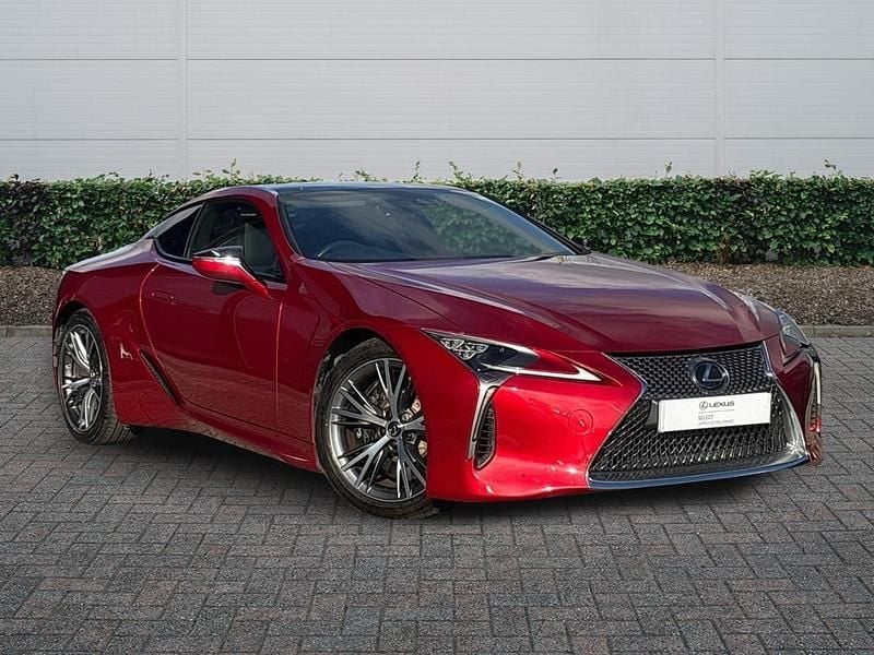 Used Lexus LC 500 2023 Red Coupe