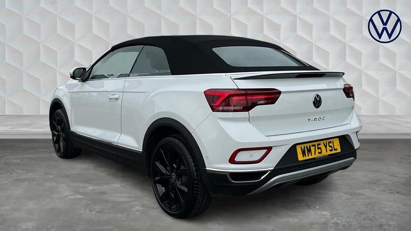 Used VW T-Roc Cabriolet Style 113 HP (83 kW) 2026 White Cabriolet
