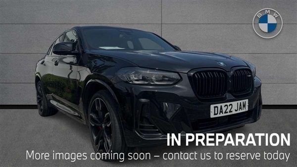 Black Used 2022 BMW X4 Shadowline SUV | £43,190 (Fair price) - Image 1/4