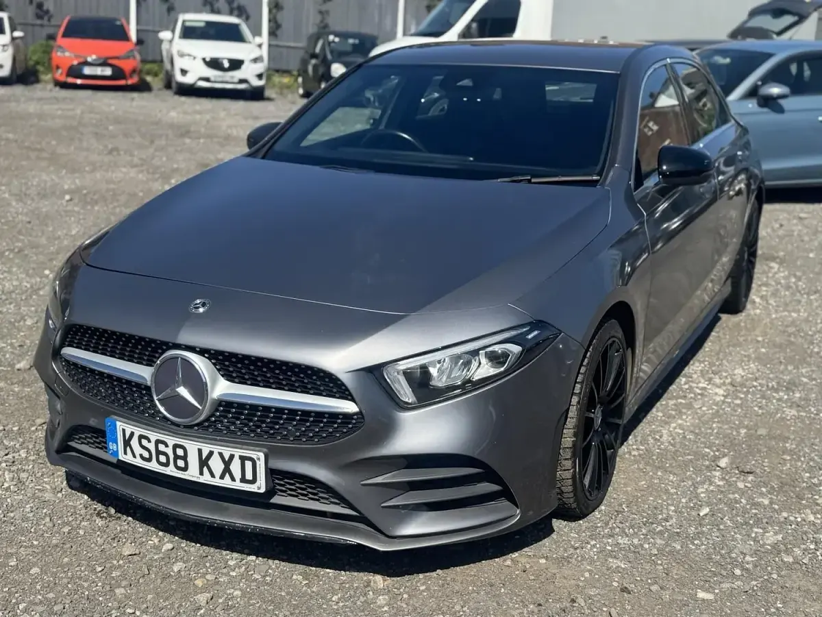 Used Mercedes A180 AMG line 2018 Grey Hatchback