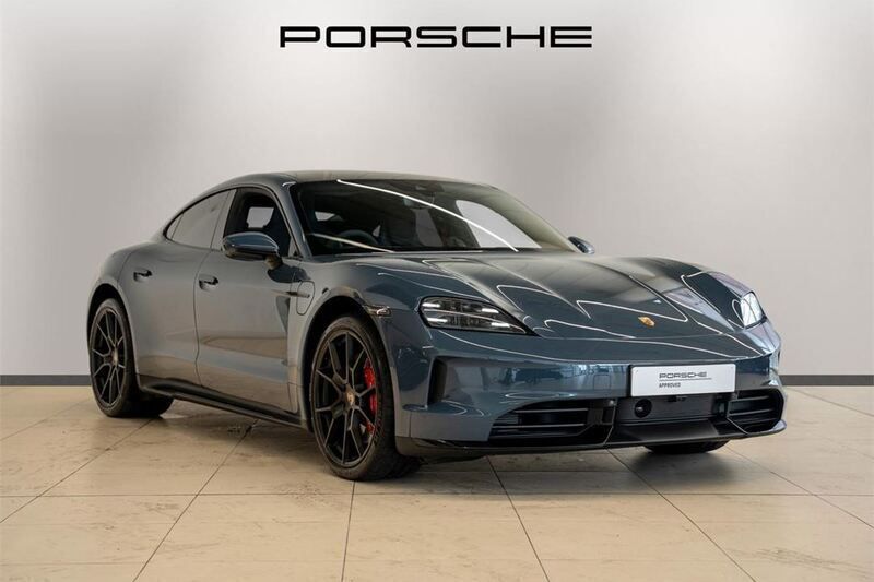 Blue Used 2025 Porsche Taycan Sedan | £124,990 - Image 1/4