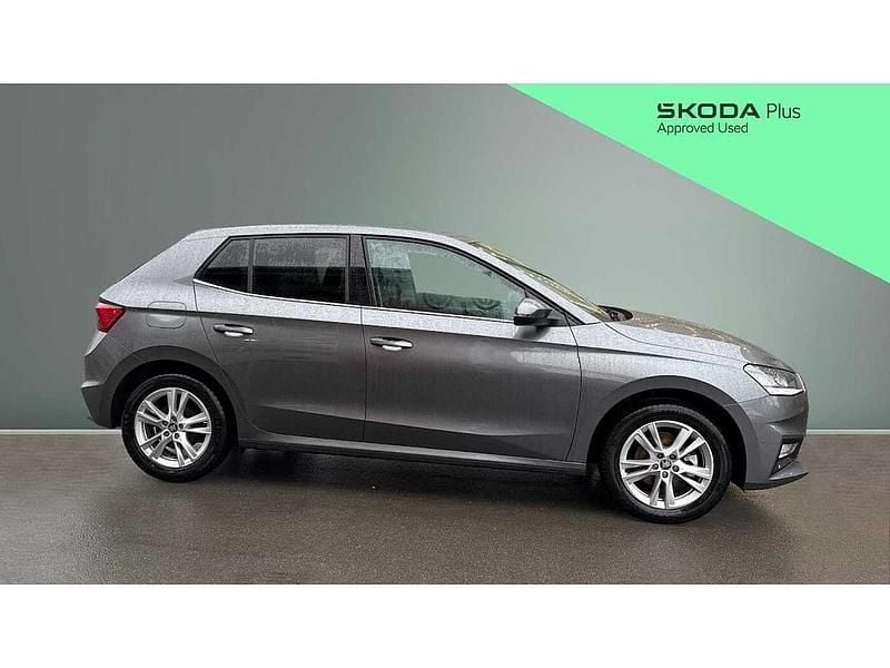 Used Skoda Fabia SE L 116 HP (85 kW) 2025 Grey Hatchback