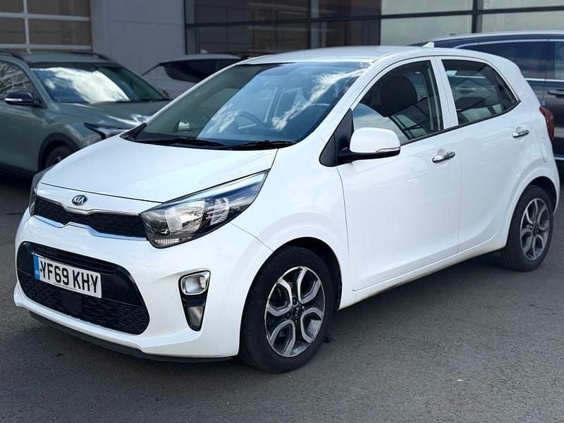 Used Kia Picanto 84 HP (61 kW) 2019 White Hatchback